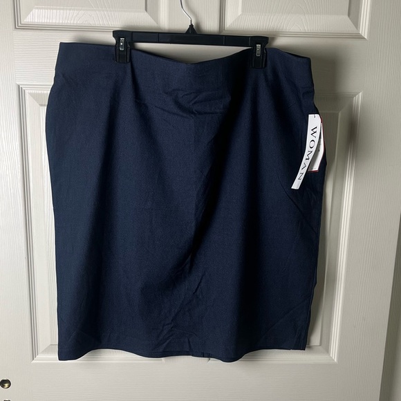 Scarlett Dresses & Skirts - Navy Straight Skirt